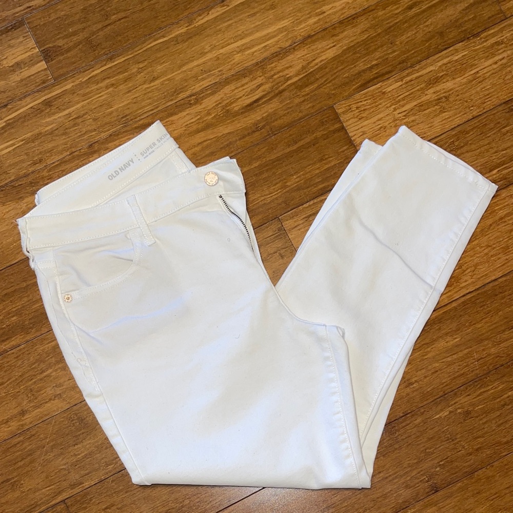Old Navy Women's White Jeans